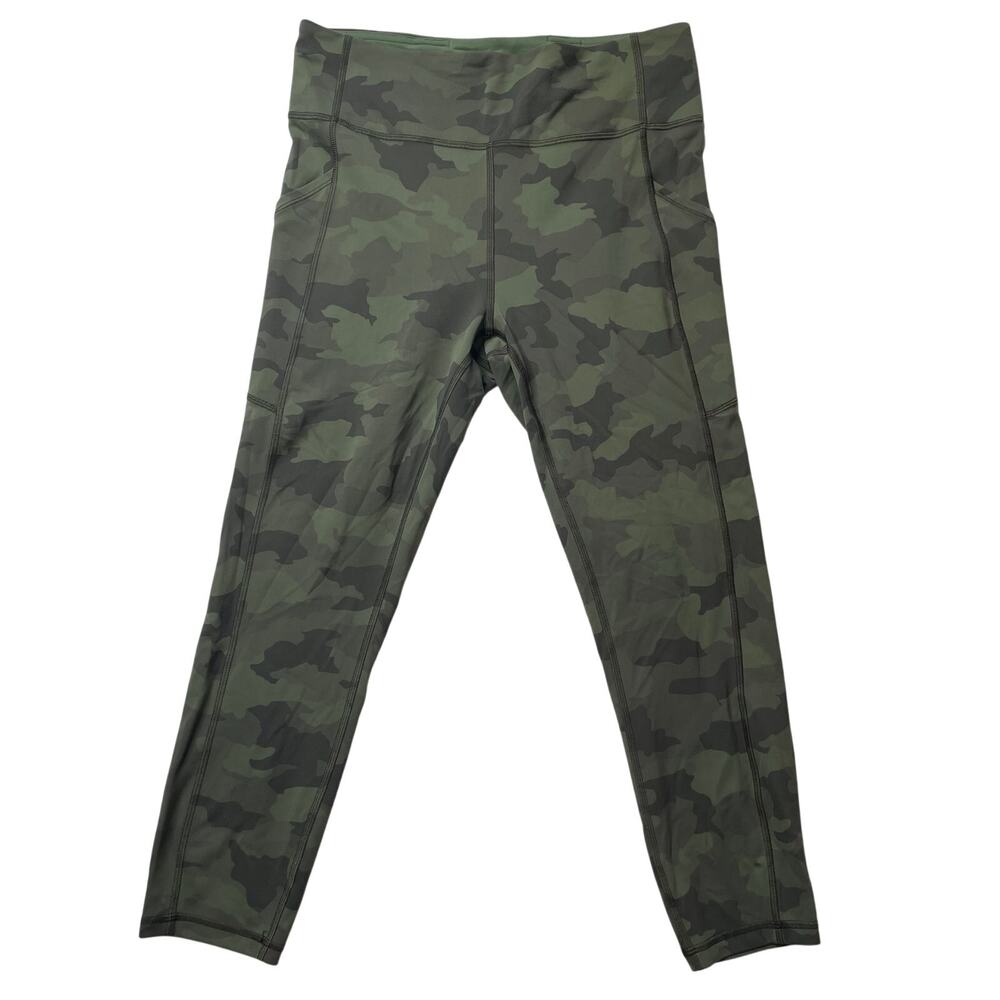 lululemon athletica Olive Camo Leggings